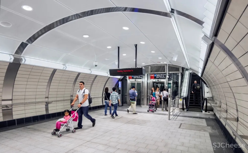 美国：地铁哈德逊庭院站