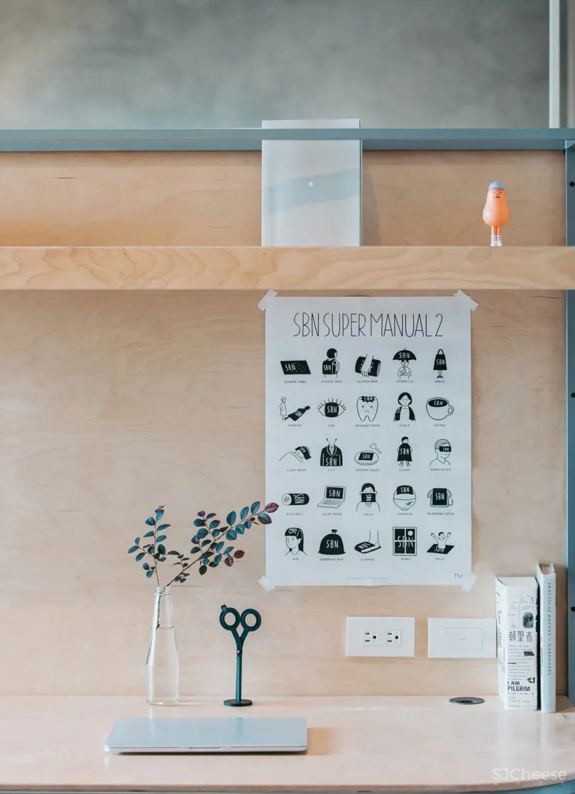 宝岛台湾一间46.2平米开放式小公寓设计