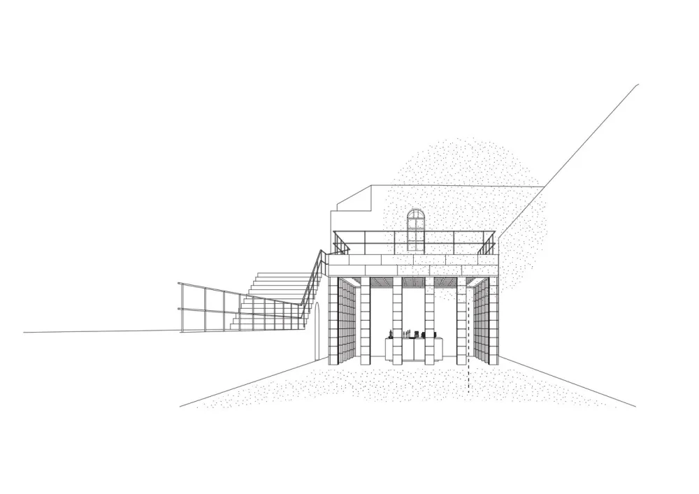 修道院地窖商店 / AAU ANASTAS