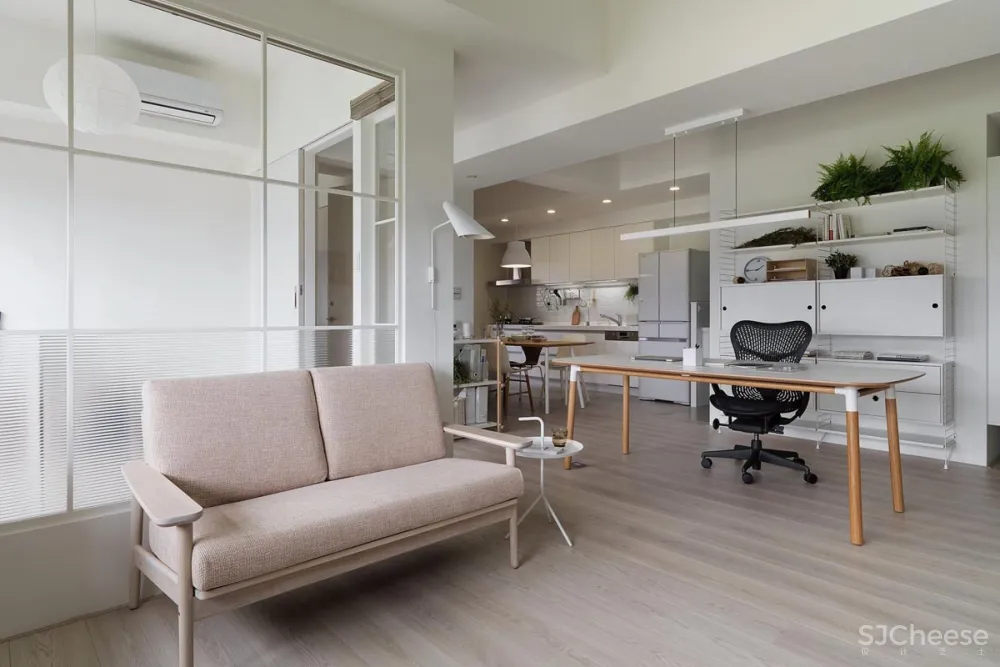 现代风格白色公寓 | November Design