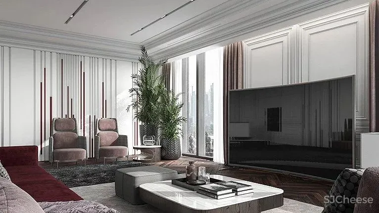 现代简约轻奢风格:肆意流行的元素 首