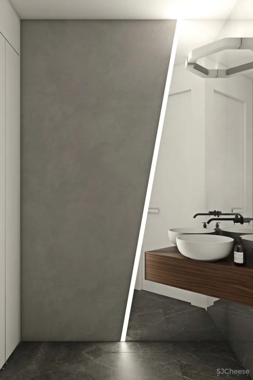 莫斯科Novoe Tushino极简主义现代公寓