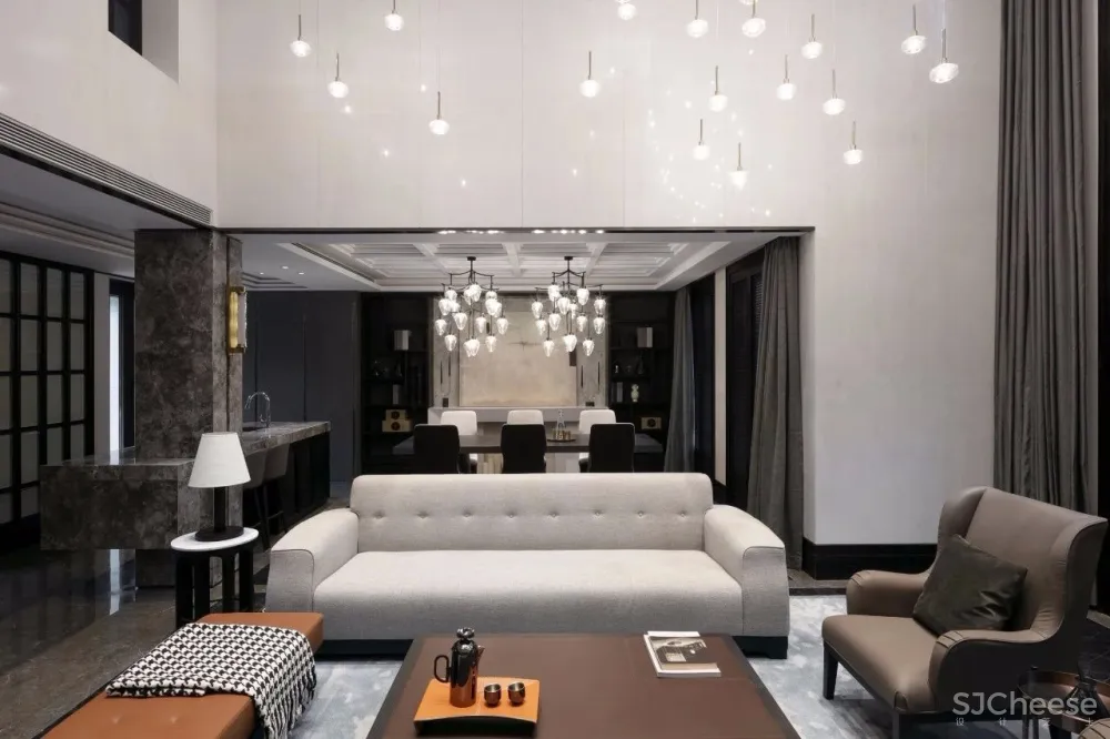 新作 | 450m² 顶级海墅,高级灰诠释冷静睿智的朴质奢华