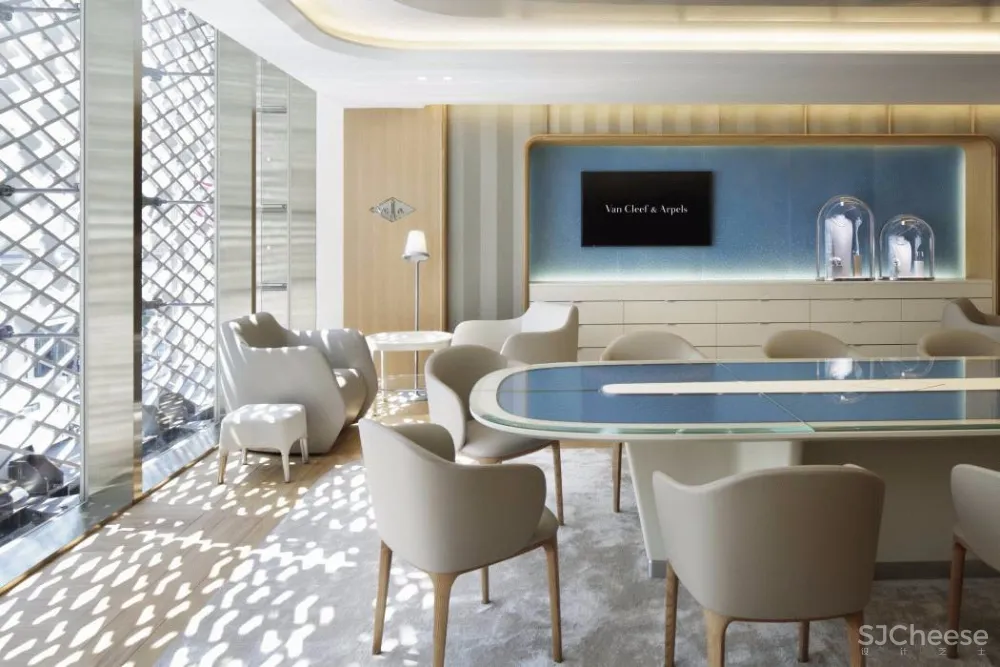 Jouin Manku:法国奢侈品牌 Van Cleef & Arpels精品店设计