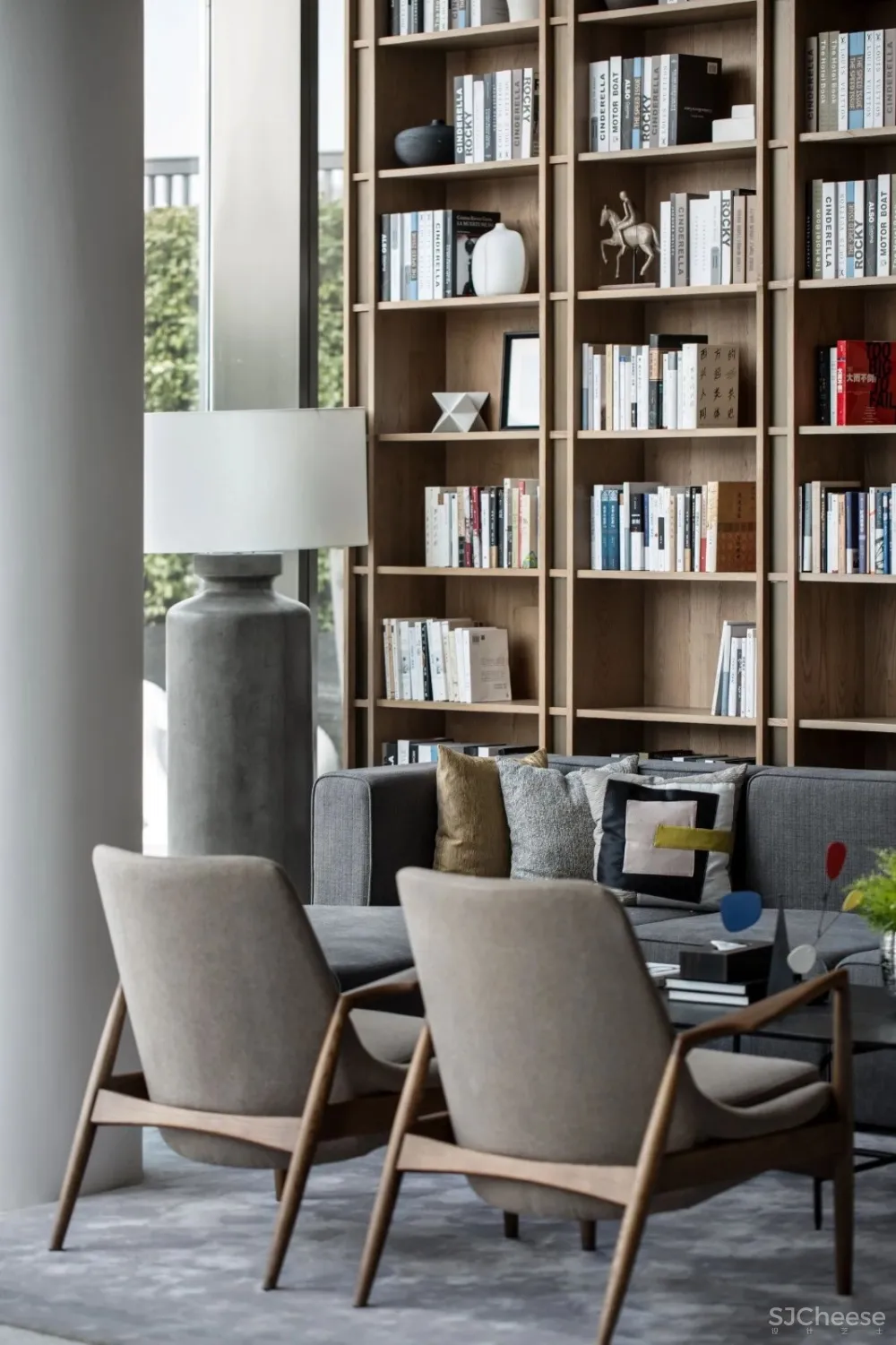 尚壹扬新作：解构的图书馆—— 绿城武汉凤起乐鸣销售中心