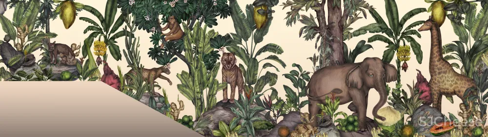 东京新宿:GinengerGrass”餐厅及墙上的艺术品