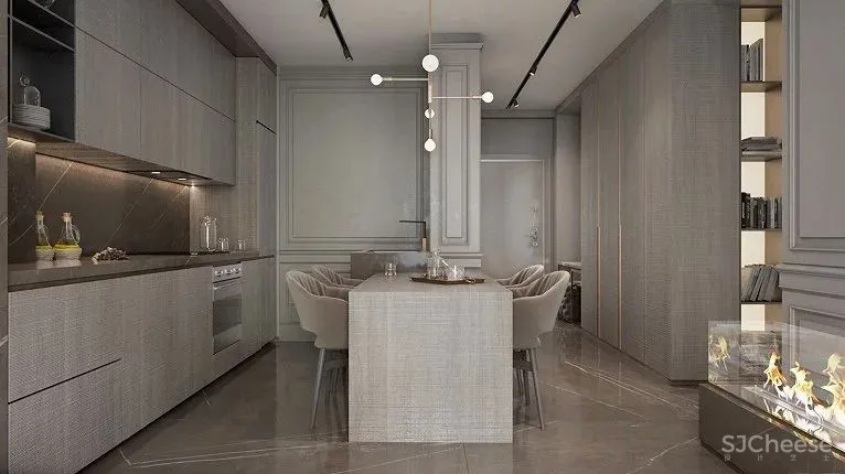 现代简约轻奢风格:肆意流行的元素 首