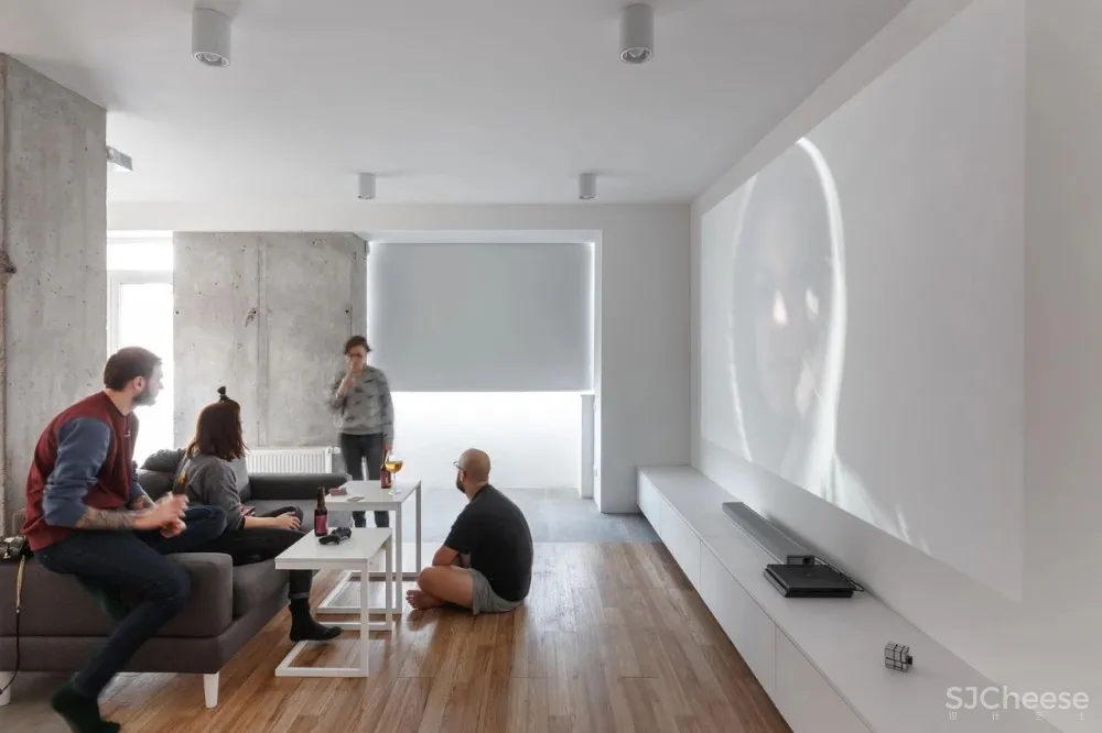 小户型这样设计,45㎡ 瞬间变“大”一倍!