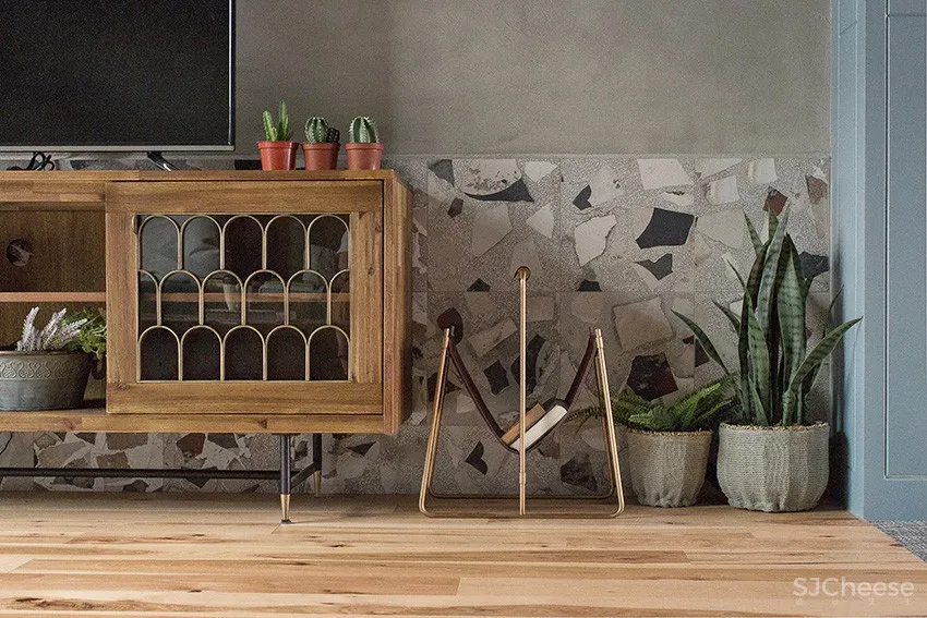 粗犷与优雅！台南181.5㎡混搭现代感透天厝 | 执见设计