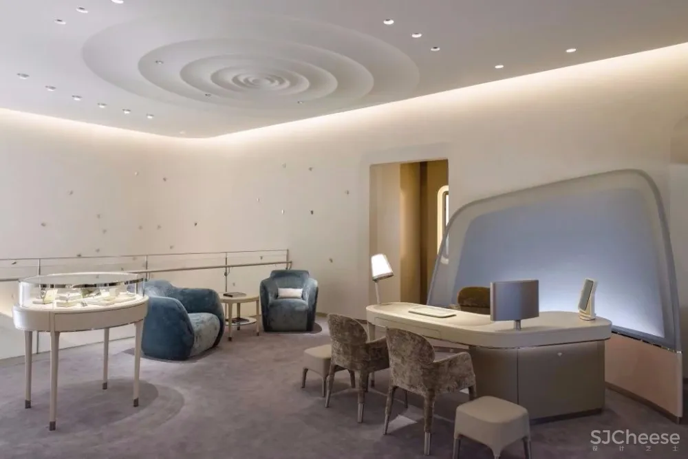 Jouin Manku:法国奢侈品牌 Van Cleef & Arpels精品店设计