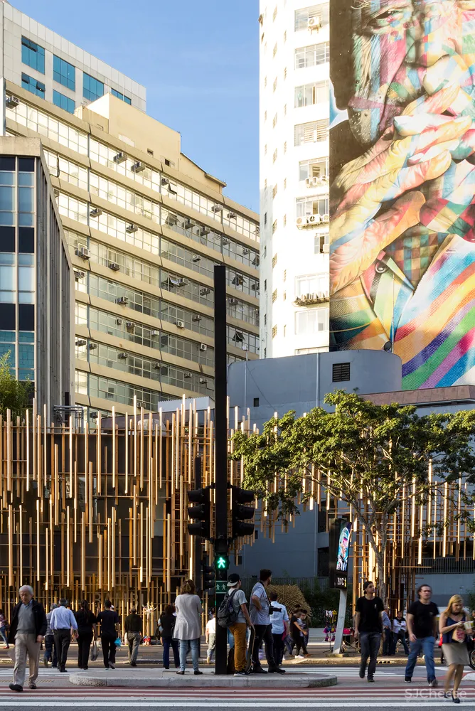 隈研吾+FGMF 新作“圣保罗日本屋”,将巴西和日本的传统材料融合