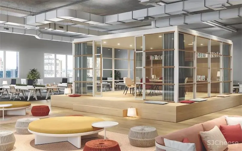 kettal为开放式工作空间设计了模块化“办公亭”