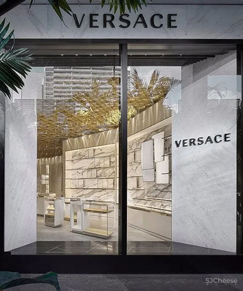 迈阿密范思哲金色主题概念店 | GWENAEL NICOLAS