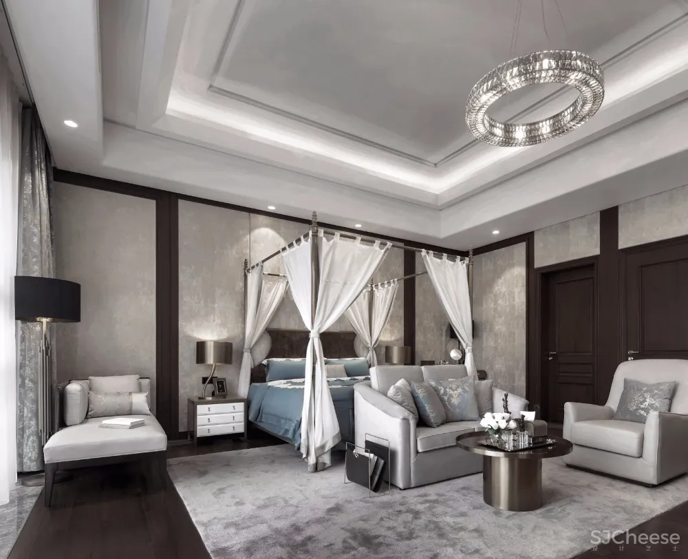 1000㎡传世大宅丨缔造现代风雅