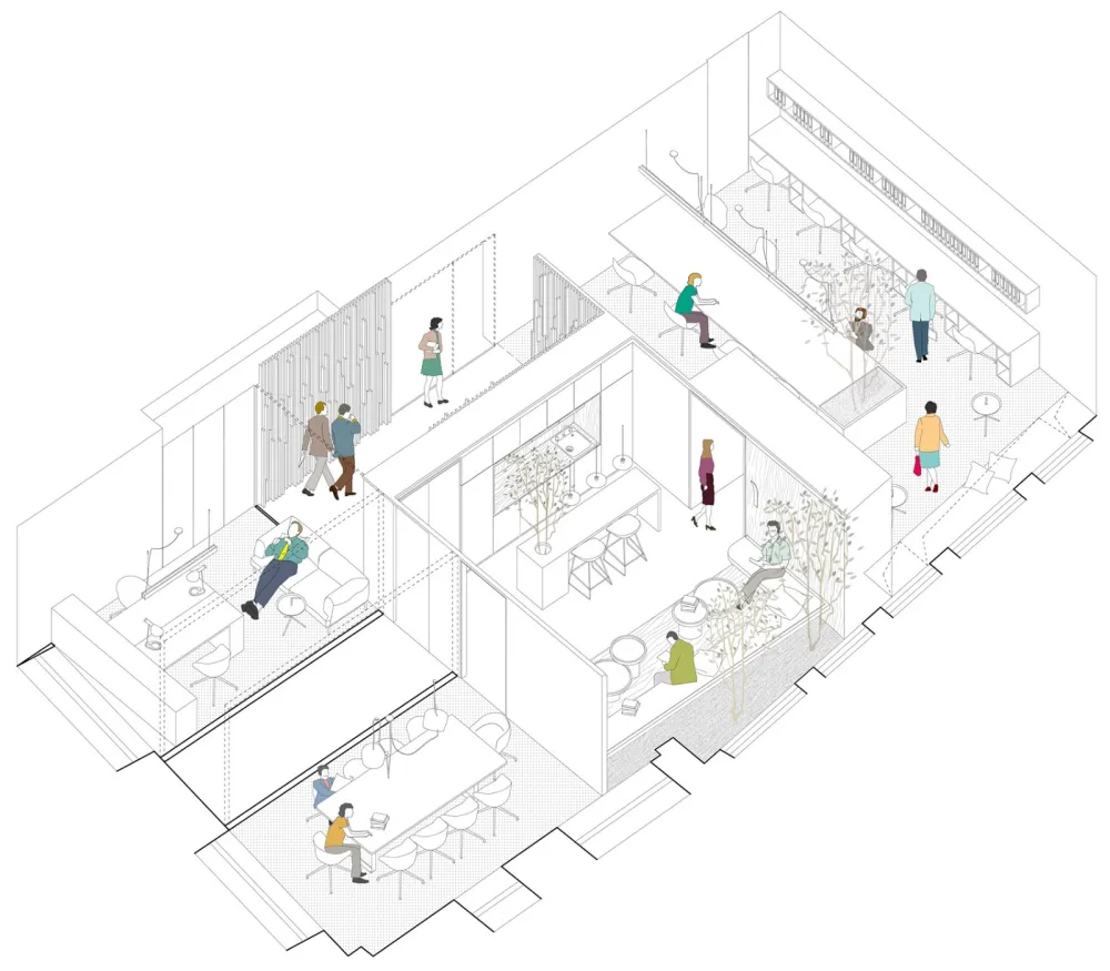 盒中绿意，上海 ： 目心设计研究室 首