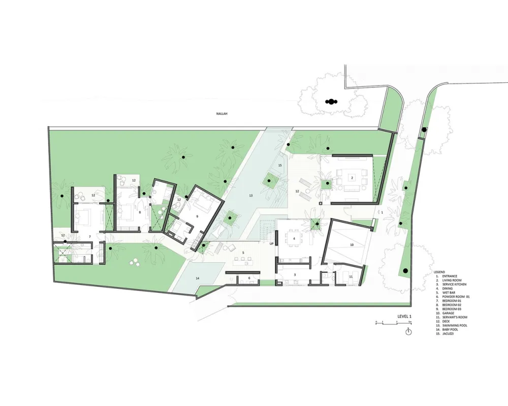 棕榈住宅 / Abraham John Architects