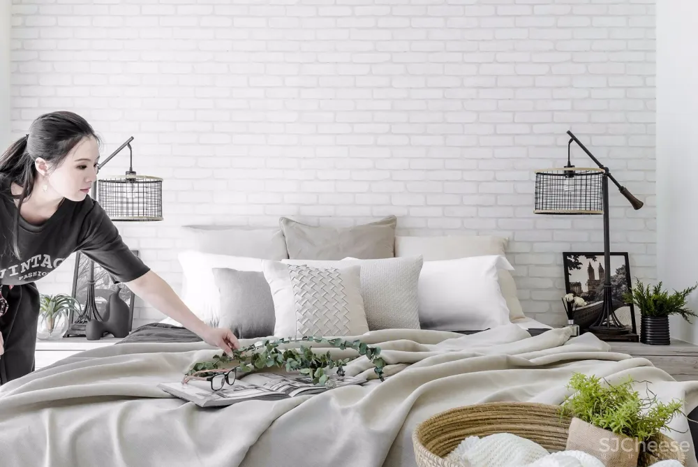 蓝灰纯净北欧风 | 詹皓设计