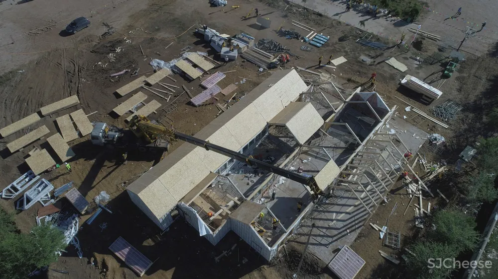 张北县二台镇华夏之星初心图书馆,河北 / 度态建筑