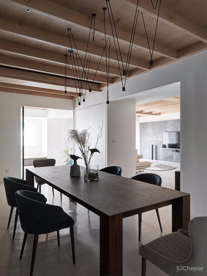 178㎡台北黃宅公寓设计 | 两册空间设计