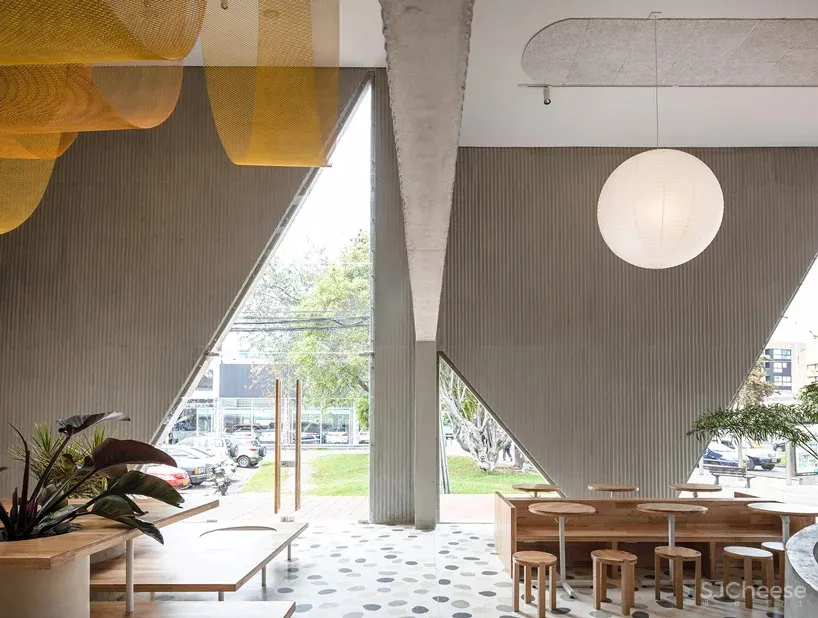 Cadena Studio | 哥伦比亚masa几何图形餐厅