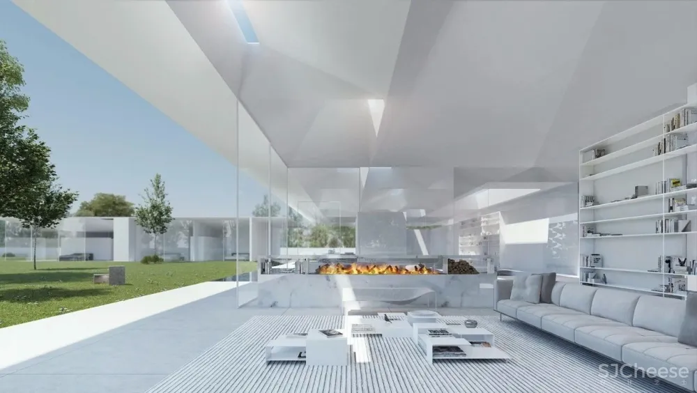 1500m² 大别墅,极简大师这样打造,美竟如此纯粹