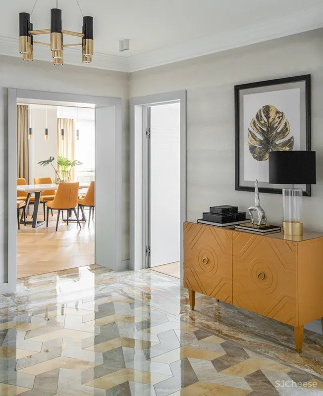 温暖色彩 Chelyabinsk 明亮家庭公寓 | Julia Safonova