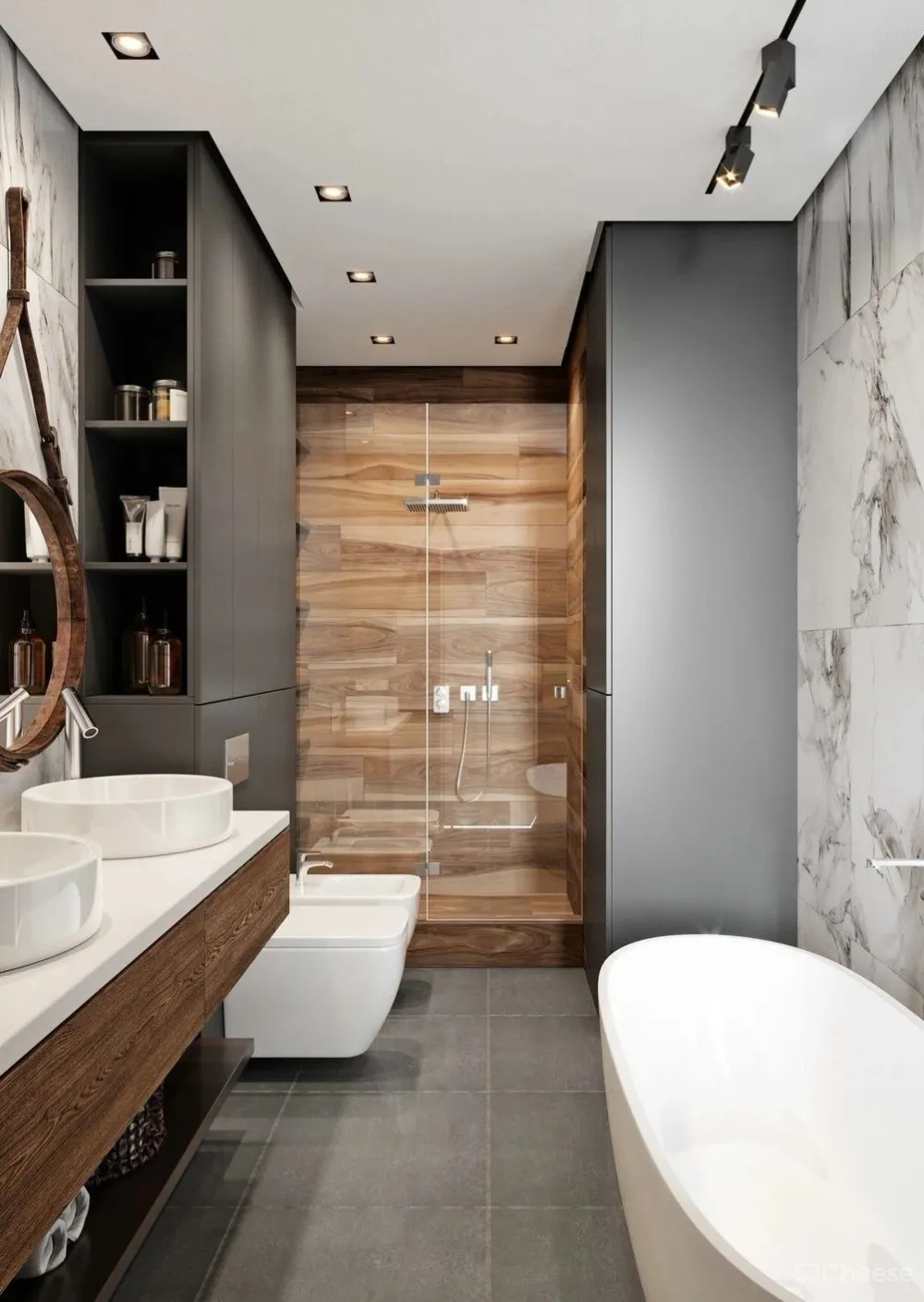 一个户型，三套表现方案，美到爆！ 首