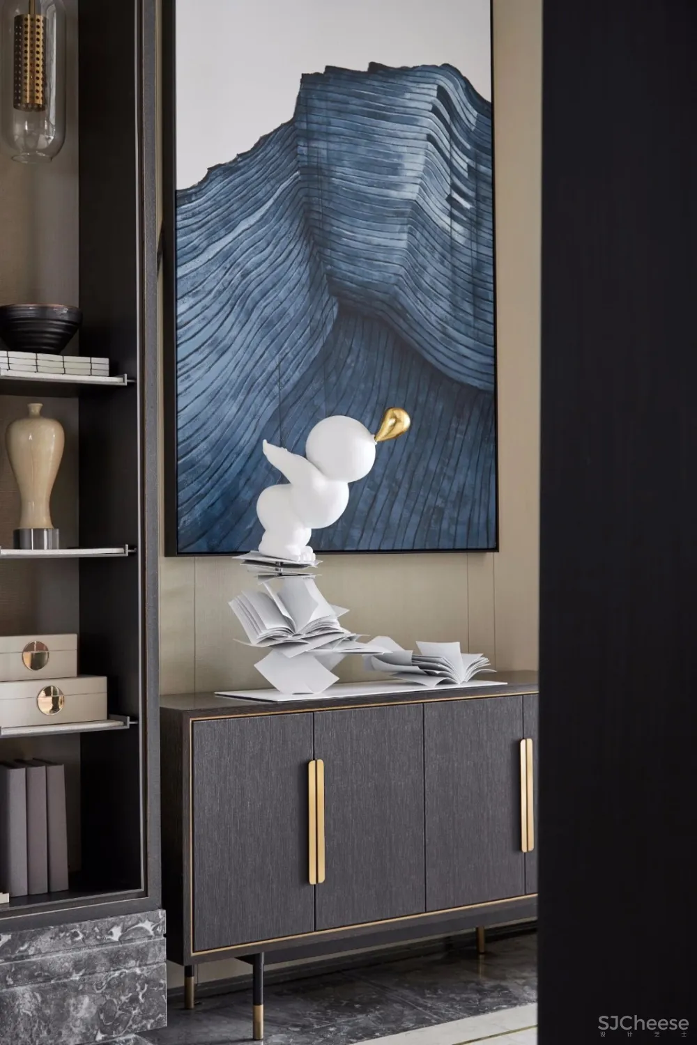 1062㎡万科最美书香气售楼中心设计丨人文与空间的完美融合