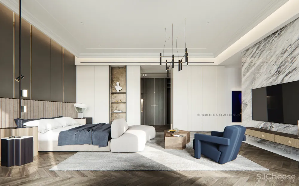 【舍下空间新作】900㎡如此完美有气质的别墅软装设计