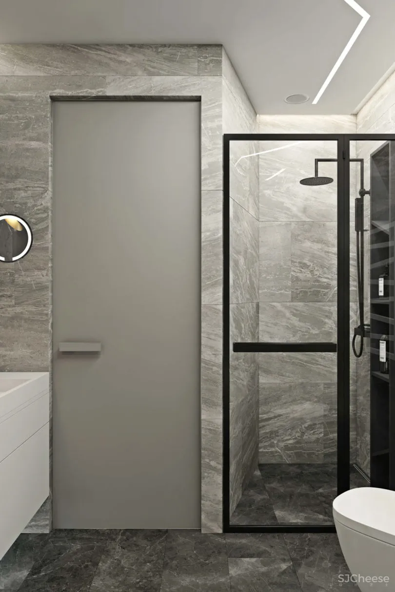 莫斯科Novoe Tushino极简主义现代公寓