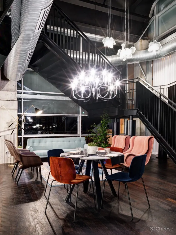 戏剧感十足的 ZOMBY BLUE 演艺娱乐中心 | fabio gianoli