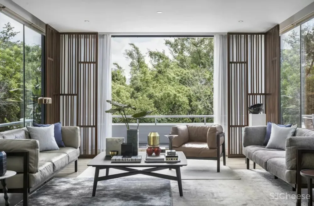 隔断，隔而不断之美！