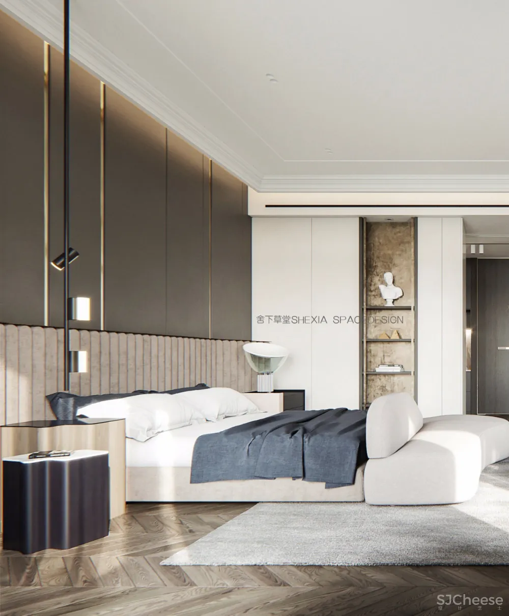 【舍下空间新作】900㎡如此完美有气质的别墅软装设计