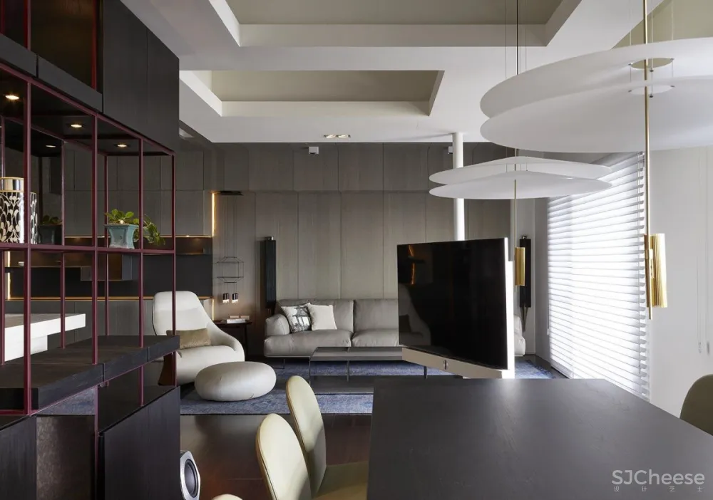 122㎡现代混搭风格住宅 | 奇逸空间设计