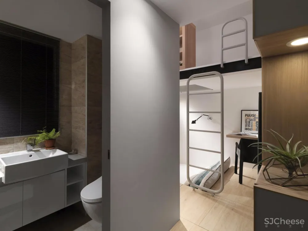 28㎡打造应有尽有的窝心宅 | 馥阁设计