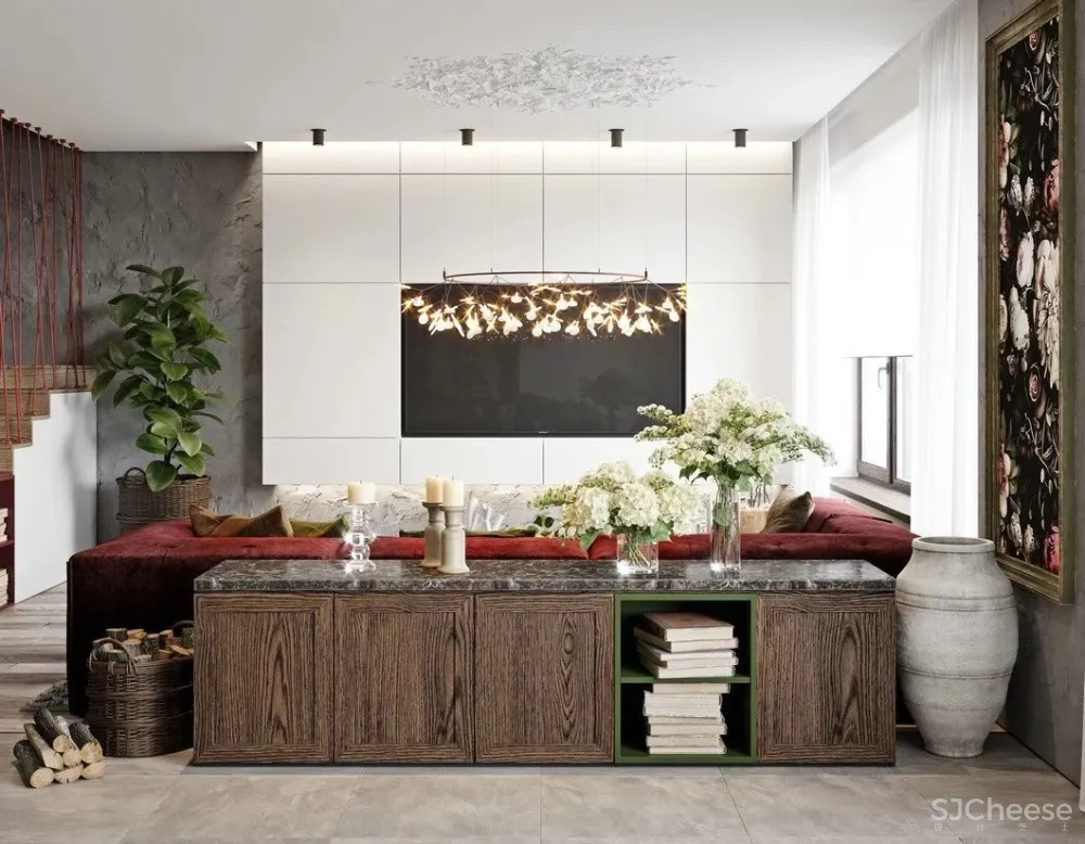 一个户型，三套表现方案，美到爆！ 首