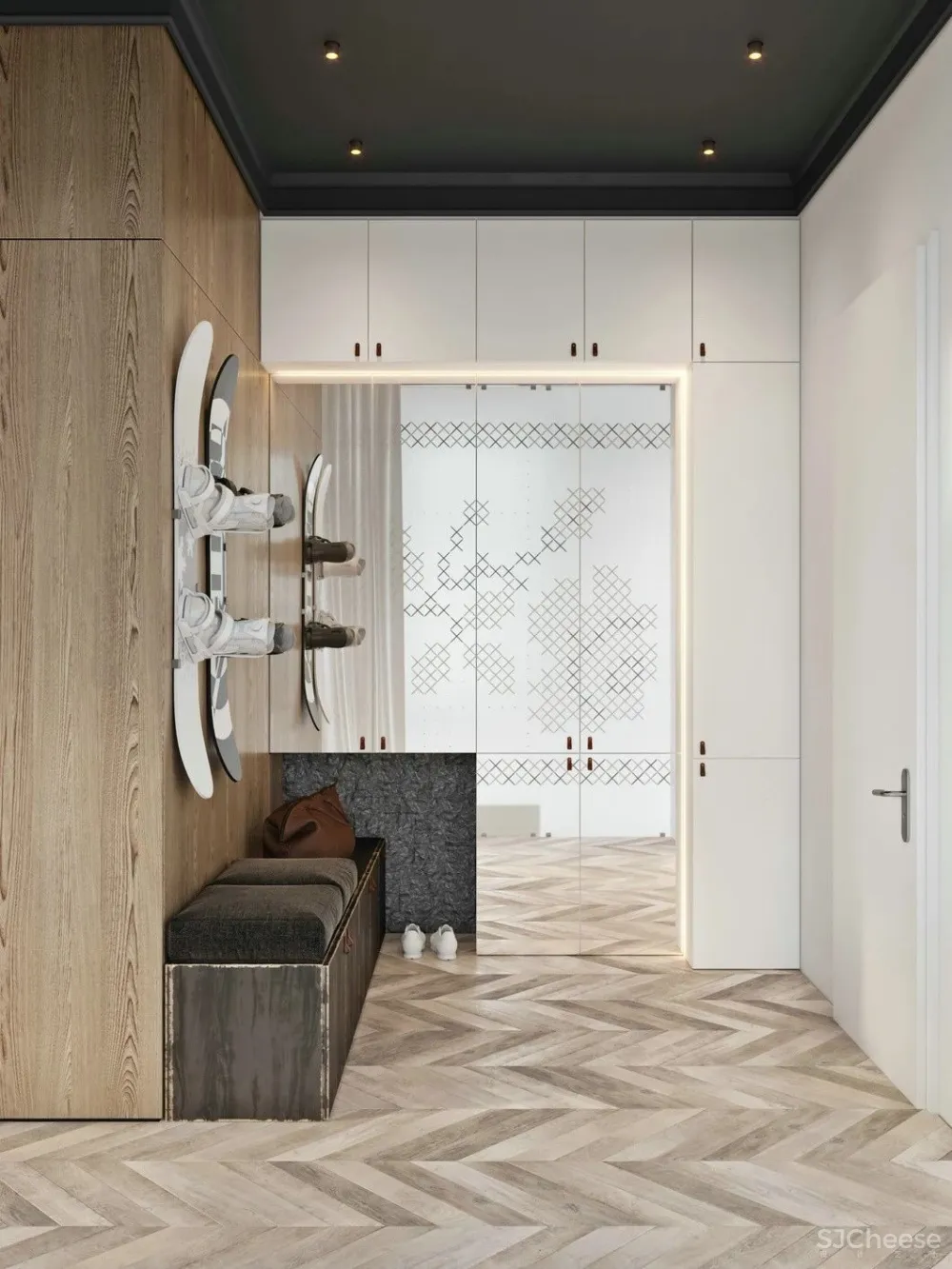 一个户型，三套表现方案，美到爆！ 首