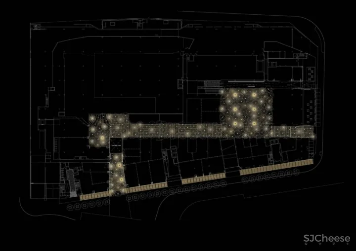 koichi takada设计的悉尼树状柱子枝桠蔓延的购物市场