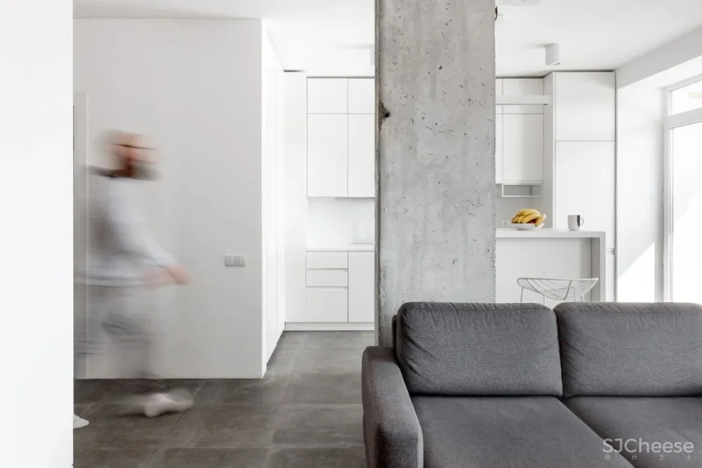 小户型这样设计,45㎡ 瞬间变“大”一倍!