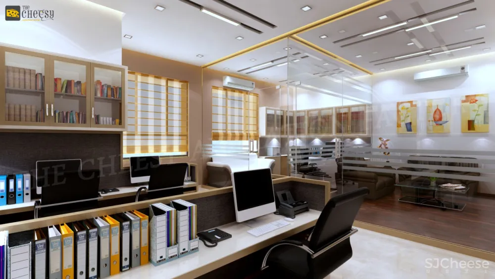 3d commercial interior rendering 4