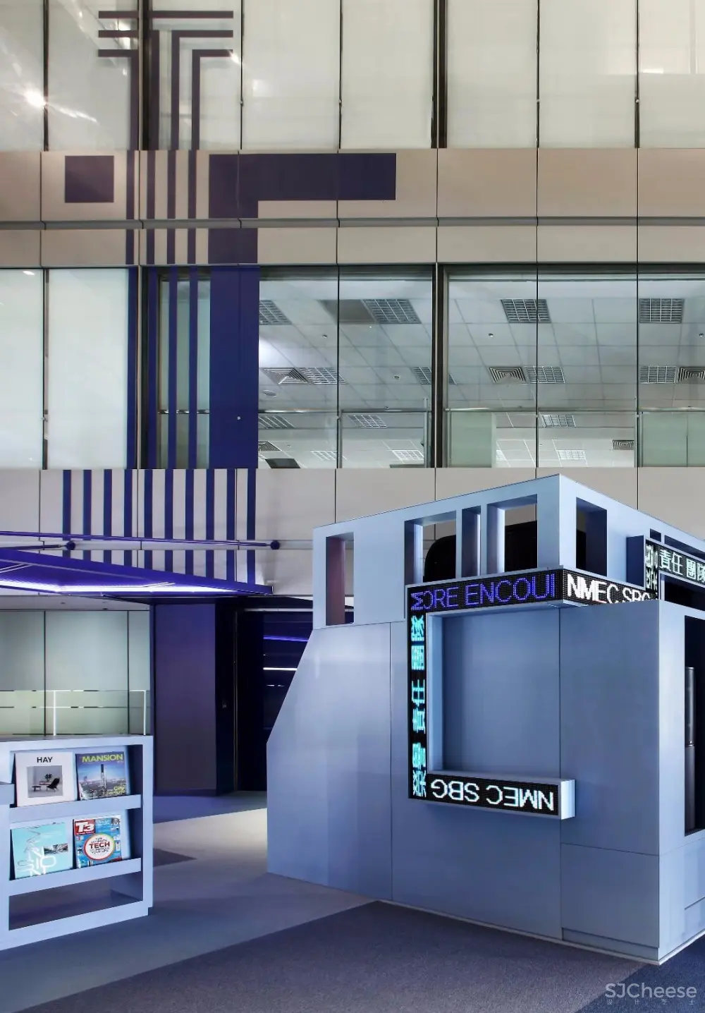 台湾306m²如KTV般的Light up办公室