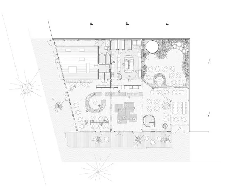 Cadena Studio | 哥伦比亚masa几何图形餐厅