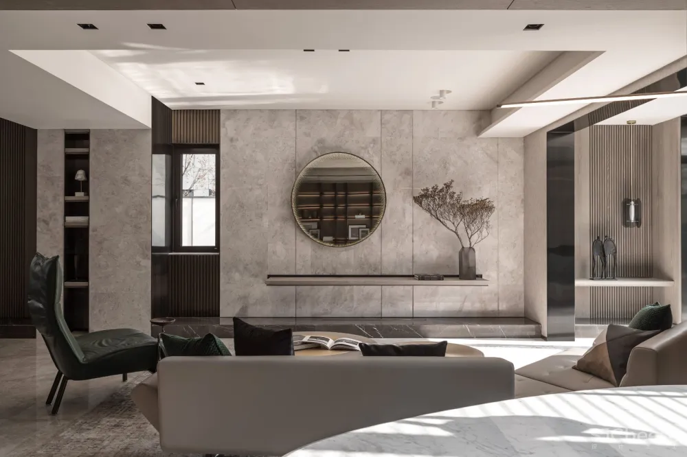 唐忠汉 | 回·流 400㎡北京金茂佑安府现代人文叠拼别墅 首