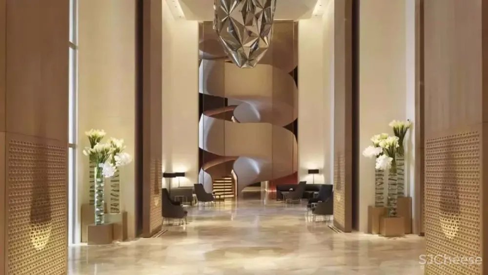 一个阿拉伯风情的四季酒店