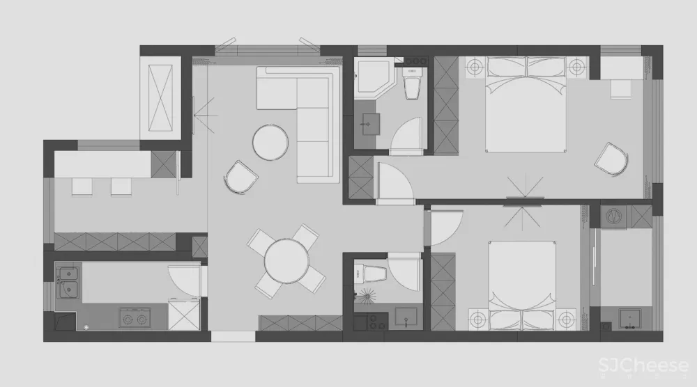 北欧简单色丨还原生活本真的设计