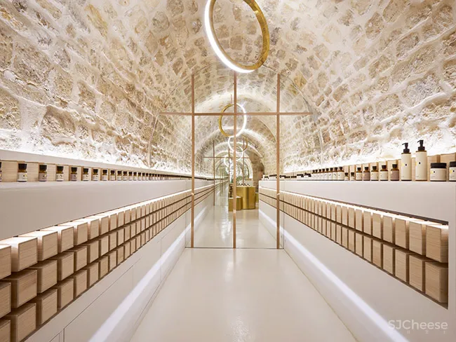 巴黎日本化妆品品牌en精品店设计