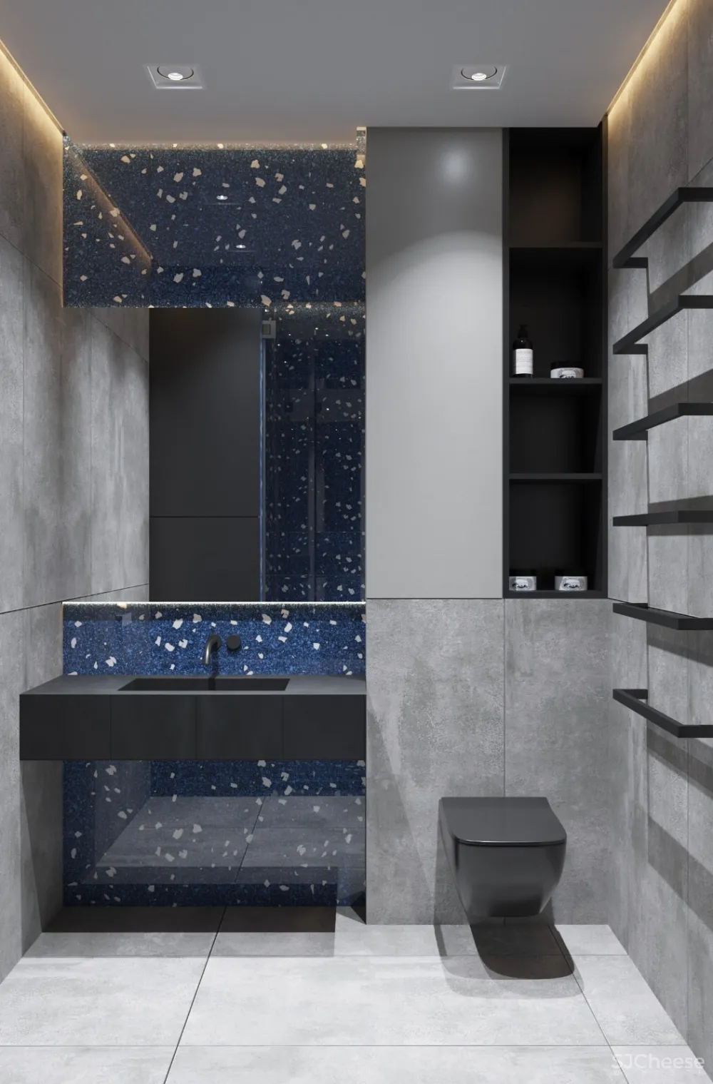 国外高级灰家庭住宅设计 | U-Style 首