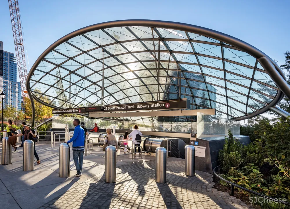 美国：地铁哈德逊庭院站