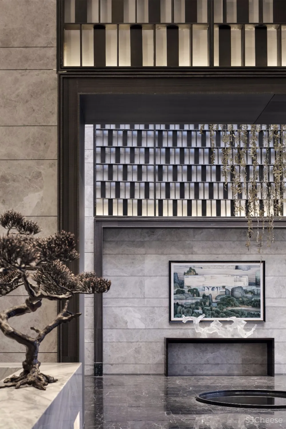 现代手法重现正统中式审美——万科翡翠书院 | 张力新作