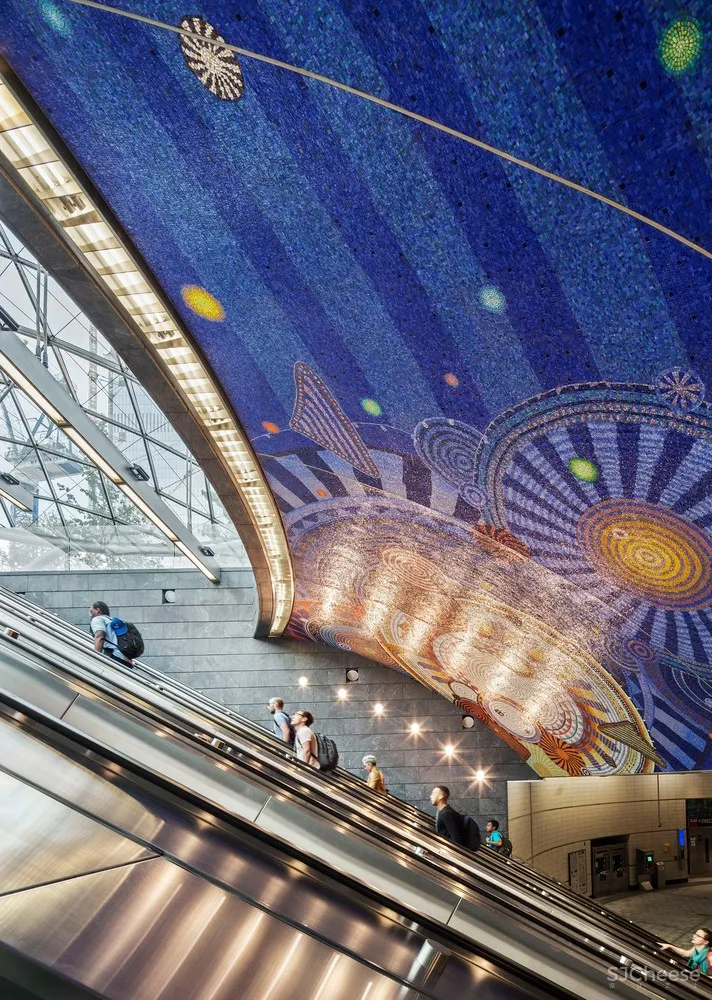 美国：地铁哈德逊庭院站